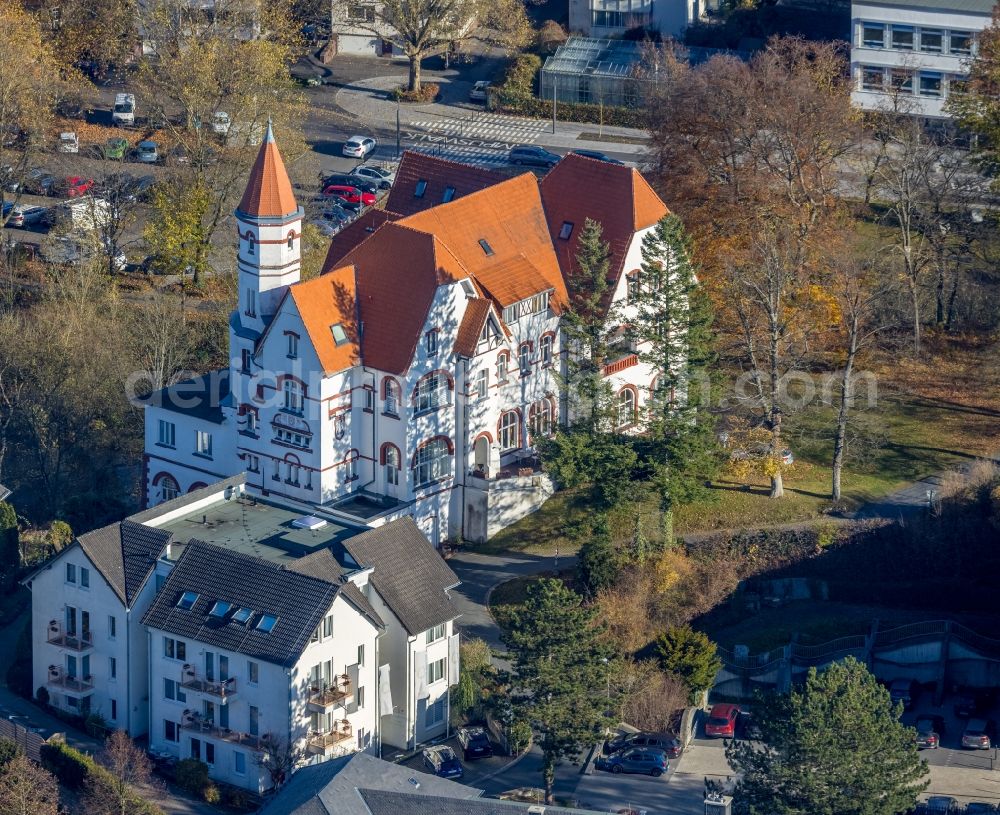 Aerial image Arnsberg - Building the retirement home Senioren-Wohnpark Arnsberg GmbH on Klosterstrasse in Arnsberg at Sauerland in the state North Rhine-Westphalia, Germany