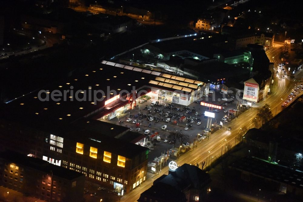 Aerial photograph Frankfurt am Main - Building of the construction market of BAUHAUS Frankfurt on Hanauer Landstrasse in Frankfurt in the state Hesse