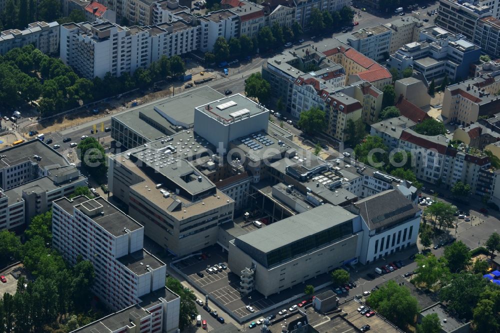 Aerial image Berlin - Building of the German Opera at the Bismarck street in Berlin's Charlottenburg district