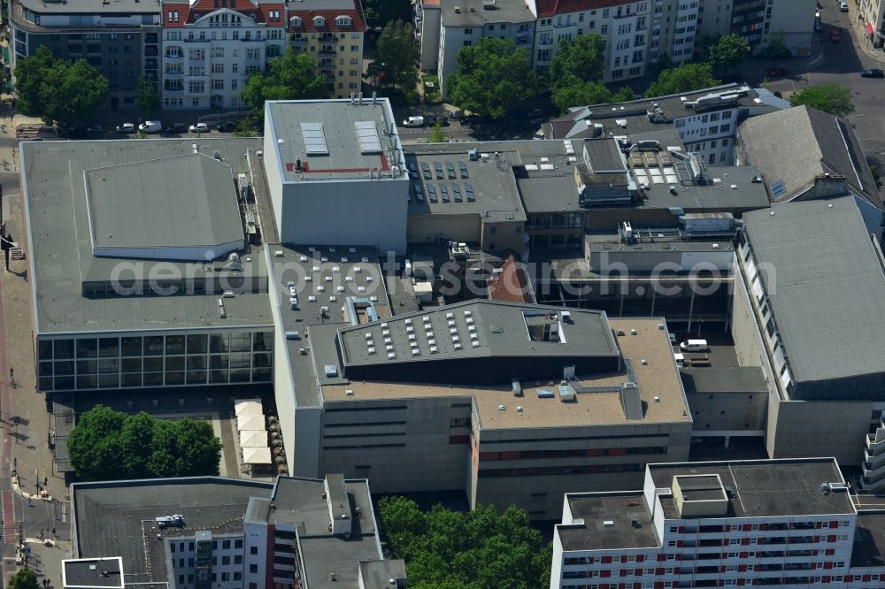 Aerial image Berlin - Building of the German Opera at the Bismarck street in Berlin's Charlottenburg district