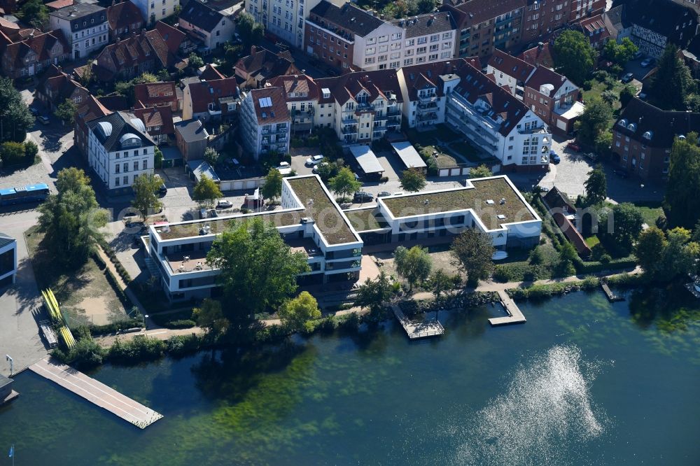 Aerial photograph Ratzeburg - Building the hostel DJH Ratzeburg in Ratzeburg in the state Schleswig-Holstein, Germany