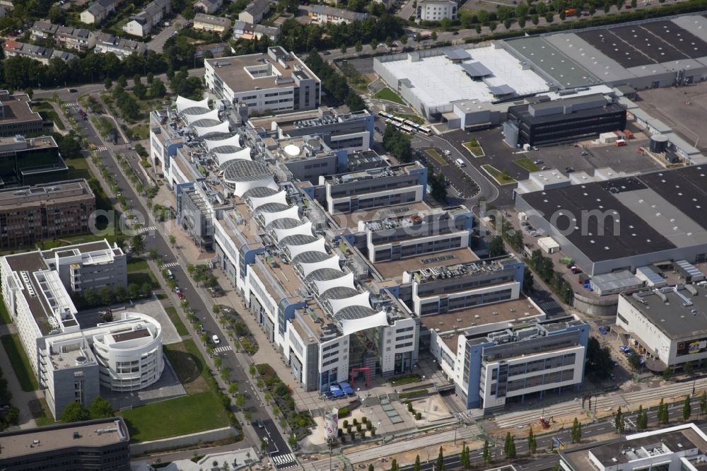 Luxembourg Luxemburg from the bird's eye view: Building of the shopping center Auchan in Luxembourg in District de Luxembourg, Luxembourg