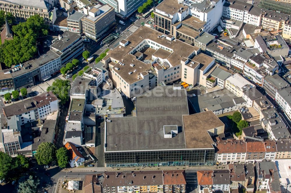 Bochum from above - Building the shopping hub in Bochum in North Rhine-Westphalia