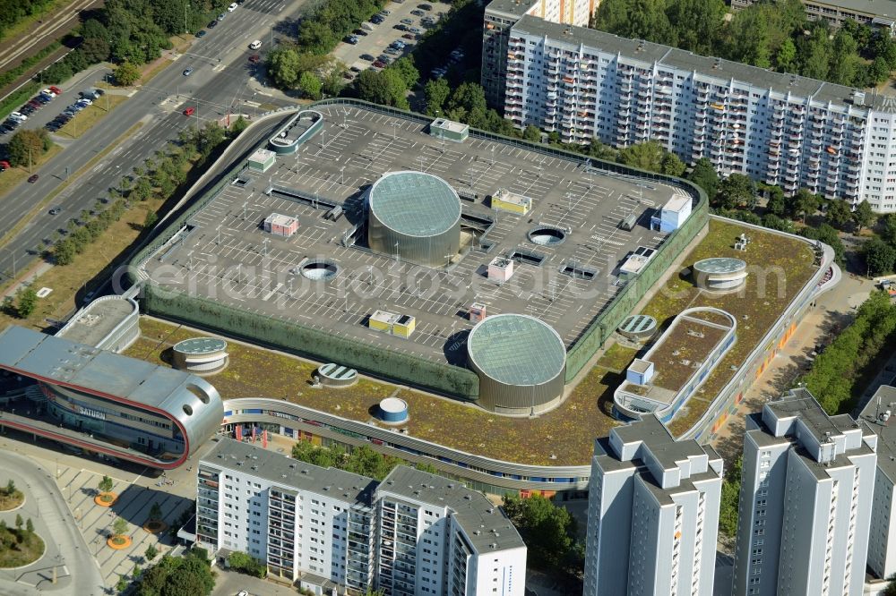 Aerial image Berlin - Building of the shopping center EASTGATE Berlin in Berlin in Germany