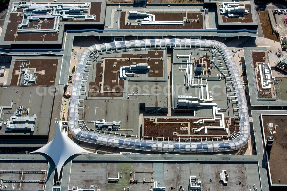 Aerial photograph Bochum - Building the shopping center Ruhr Park in Bochum in the state North Rhine-Westphalia