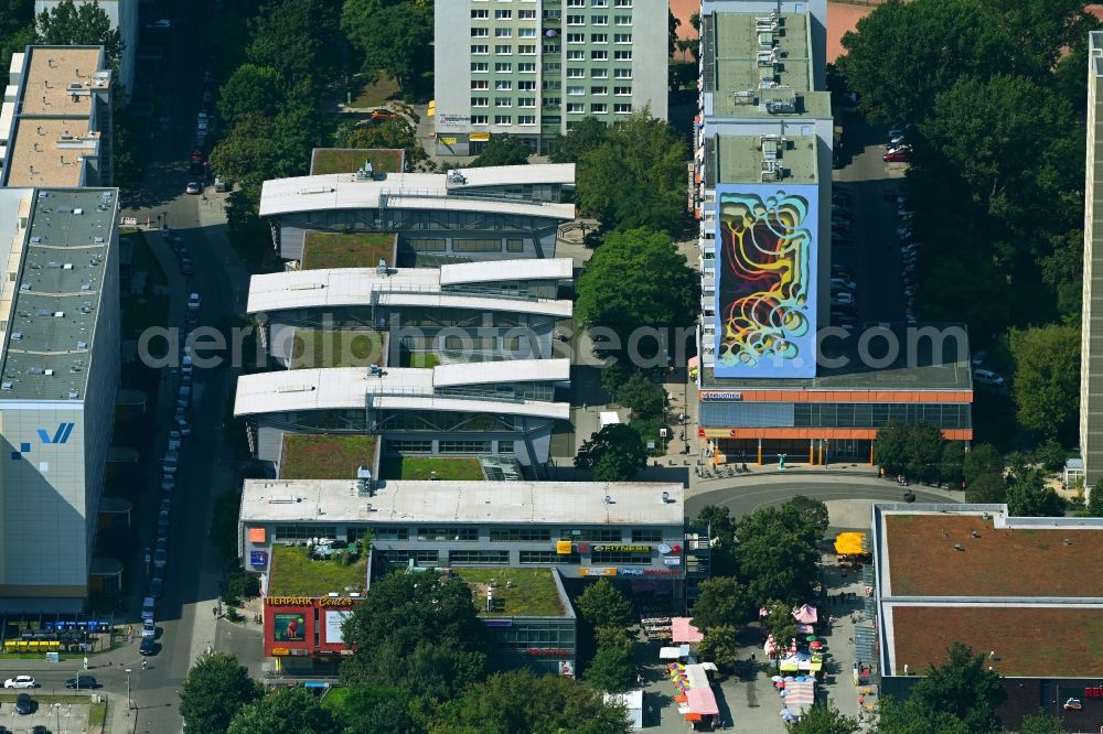 Aerial photograph Berlin - Shopping center TierparkCenter Berlin in the district Lichtenberg in Berlin