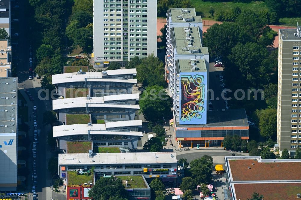 Berlin from the bird's eye view: Shopping center TierparkCenter Berlin in the district Lichtenberg in Berlin