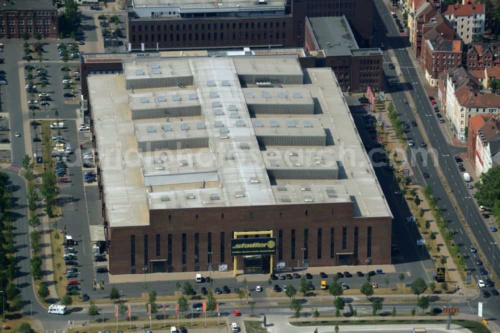 Hannover from above - Building the shopping center Zweirad-Center Stadler in Hannover in the state Lower Saxony