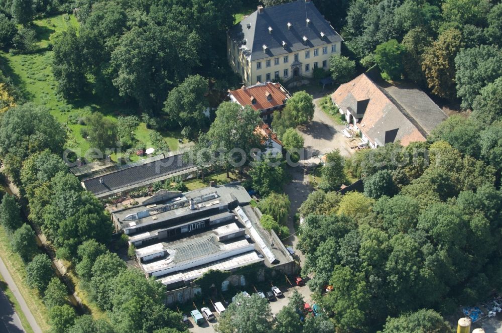 Aerial photograph Köln - Buildings of the farmhouse Gut Horbell in the district Marsdorf in Cologne in the state North Rhine-Westphalia, Germany