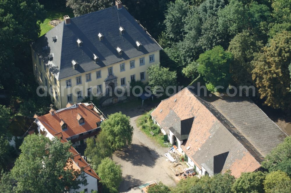 Köln from the bird's eye view: Buildings of the farmhouse Gut Horbell in the district Marsdorf in Cologne in the state North Rhine-Westphalia, Germany