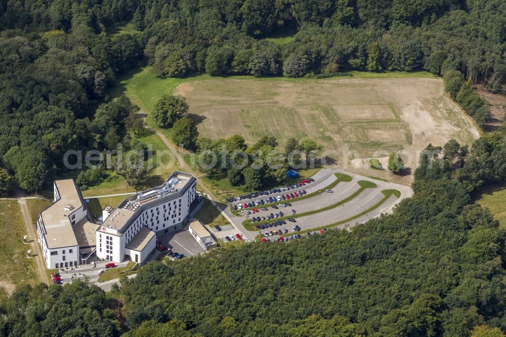 Aerial photograph Sprockhoevel - Building the training center of the IG Metall union in Sprockhoevel in North Rhine-Westphalia