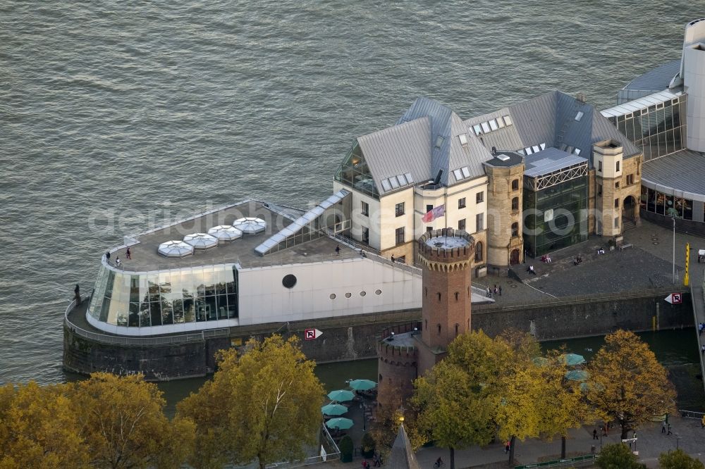 Köln from above - Building Stollwerk - Chocolate Museum in Cologne in North Rhine-Westphalia NRW