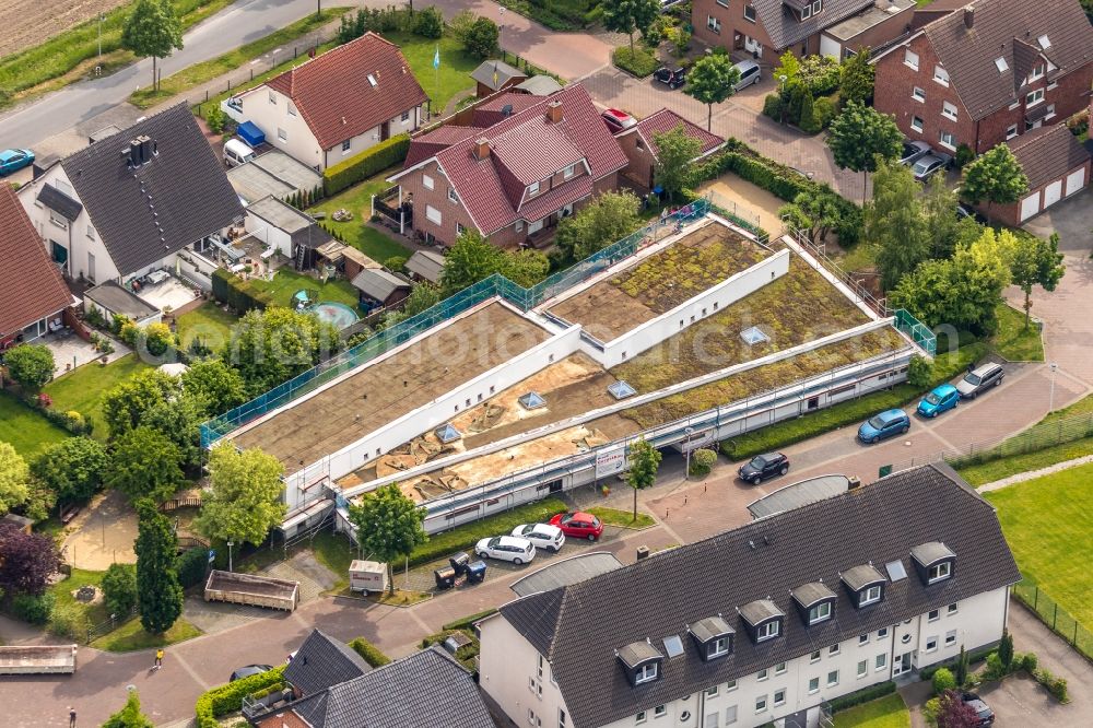 Hamm from the bird's eye view: Building the KITA day nursery Johanniter Kindertageseinrichtung Krussenkamp in the district Bockum-Hoevel in Hamm in the state North Rhine-Westphalia, Germany