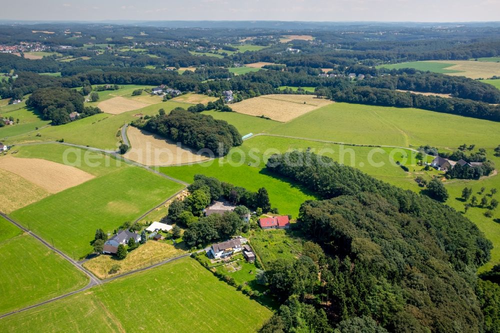 Aerial image Hattingen - Building the KITA daycare - nursery school city play school in Hattingen in North Rhine-Westphalia