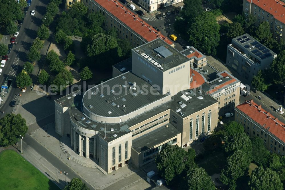 Aerial image Berlin - Building of the concert hall and theater playhouse in Berlin