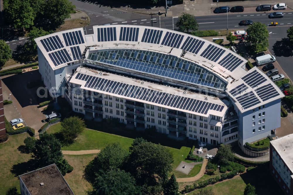 Aerial photograph Braunschweig - Building of a multi-family residential building of Betreutes Einzelwohnen ambet e.V. in Brunswick in the state Lower Saxony, Germany