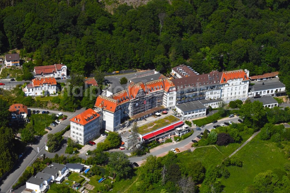 Aerial image Kelkheim (Taunus) - Building of a multi-family residential building Am Zauberberg in the district Ruppertshain in Kelkheim (Taunus) in the state Hesse, Germany