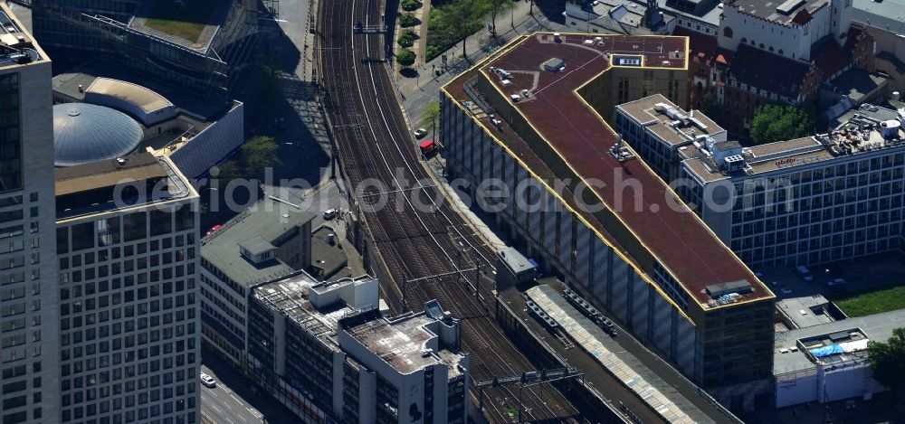 Berlin from the bird's eye view: View Building of the Motel One Berlin Kurfuerstendamm at the Kant Strasse in Berlin Charlottenburg