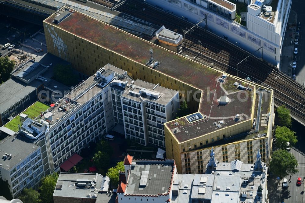 Berlin from the bird's eye view: View Building of the Motel One Berlin Kurfuerstendamm at the Kant Strasse in Berlin Charlottenburg