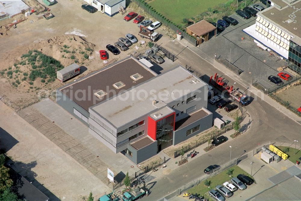 Berlin from above - Building the MT.DERM GmbH (formerly MediUm - Tech) at the Gustav-crown-Straße in Berlin