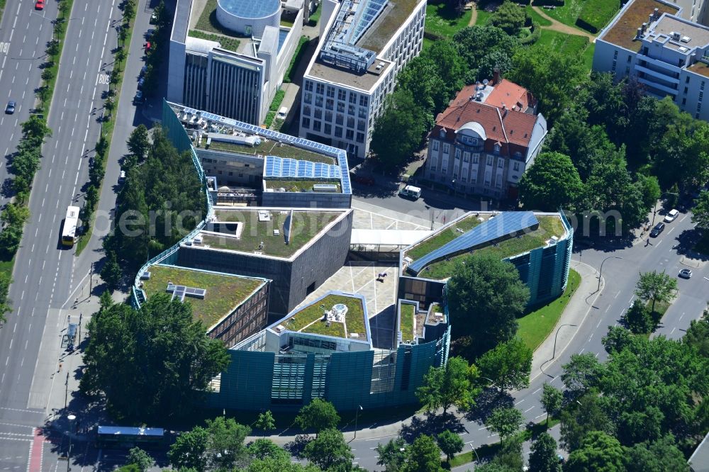 Berlin from the bird's eye view: The building complex houses the ambassies of Denmark, Norway, Sweden, Iceland, and Finland