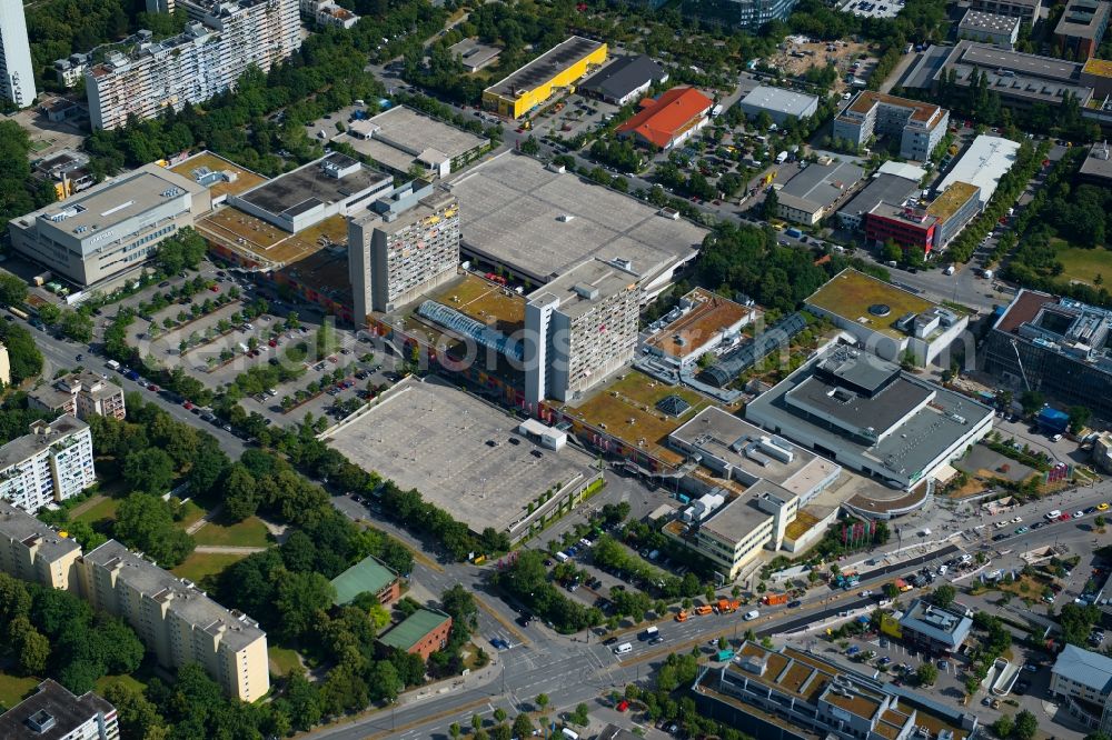 Aerial image München - Building of the Olympia shopping center in Munich in the state Bavaria