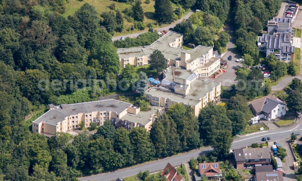 Aerial image Altenbeken - Building of the retirement center on street Schuetzenweg in Altenbeken in the state North Rhine-Westphalia, Germany