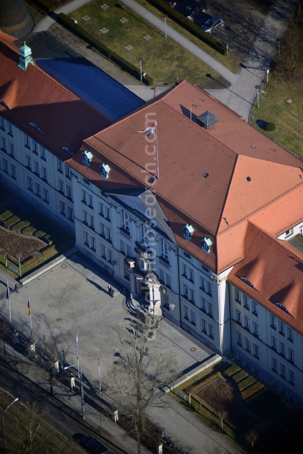 Potsdam from the bird's eye view: Building the State of Brandenburg in Potsdam