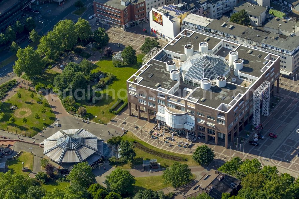 Aerial image Dortmund - Town Hall building of the city administration in Dortmund in the state North Rhine-Westphalia