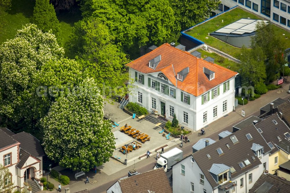 Erkrath from the bird's eye view: Town Hall building of the city administration in Erkrath in the state North Rhine-Westphalia