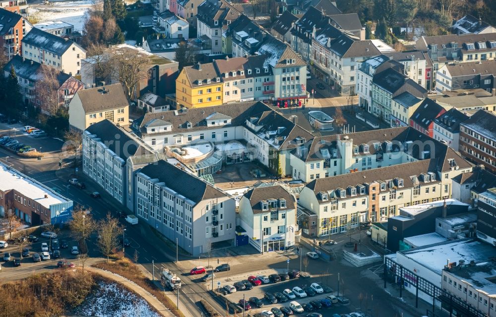 Heiligenhaus from above - Town Hall building of the city administration in Heiligenhaus in the state North Rhine-Westphalia