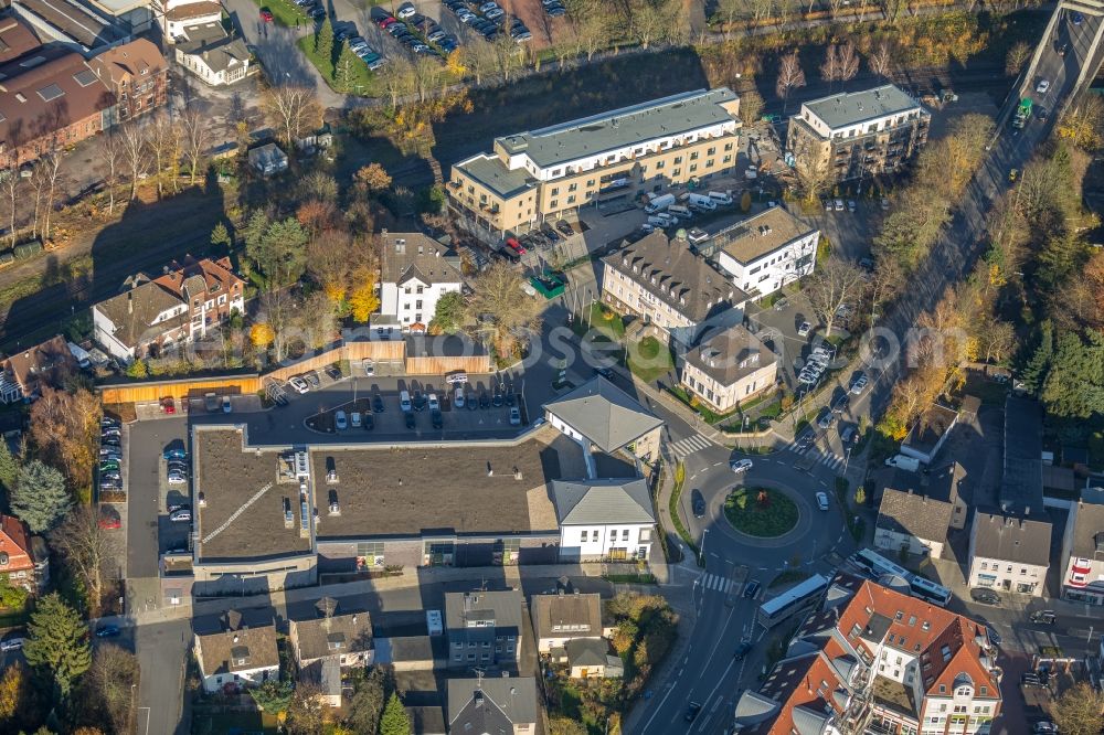 Aerial image Herbede - Town Hall building of the city administration in Herbede in the state North Rhine-Westphalia, Germany