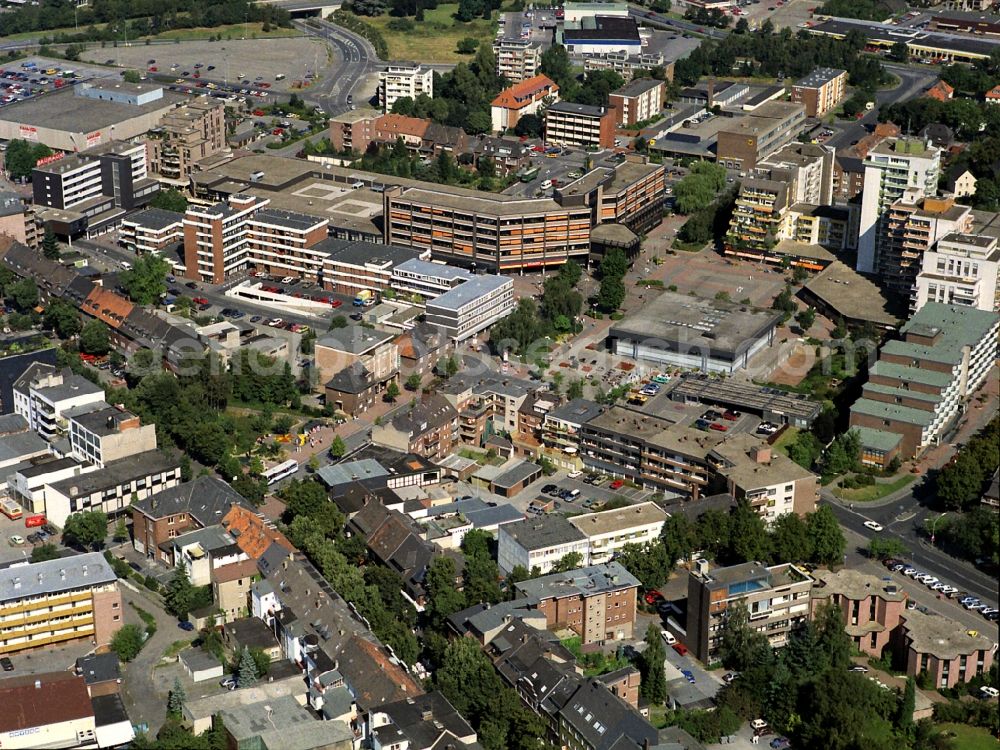 Aerial image Kamp-Lintfort - Town Hall building of the city administration in Kamp-Lintfort in the state North Rhine-Westphalia