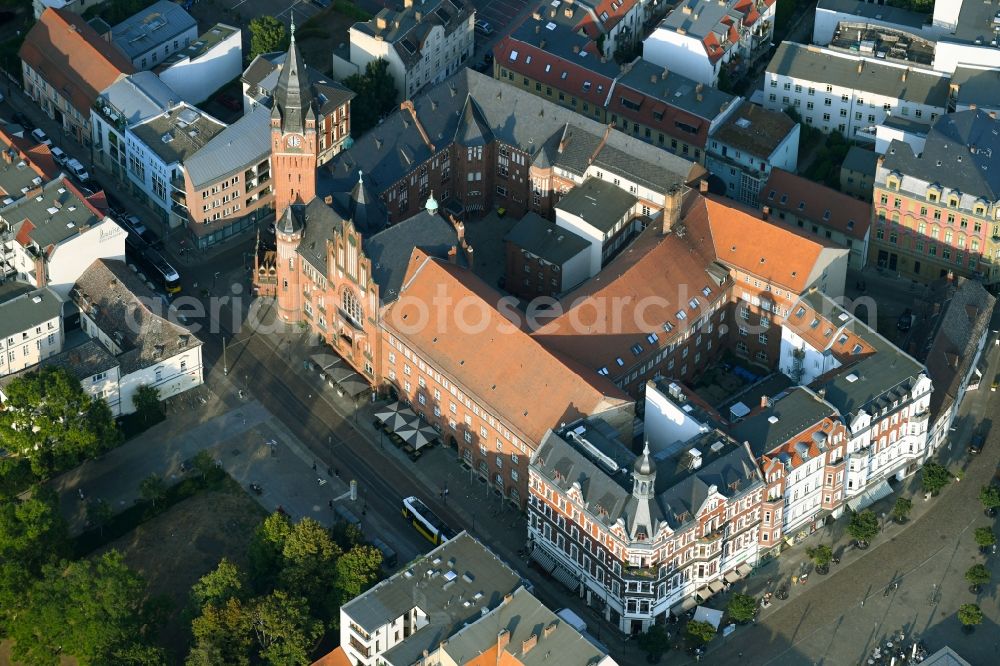 Berlin from the bird's eye view: Town Hall building of the city administration in the district Koepenick in Berlin, Germany