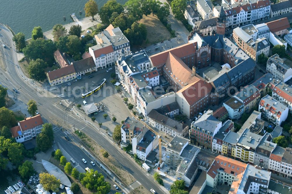 Berlin from the bird's eye view: Town Hall building of the city administration in the district Koepenick in Berlin, Germany