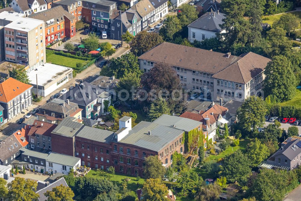 Aerial photograph Schwelm - Town Hall building of the city administration in Schwelm in the state North Rhine-Westphalia, Germany