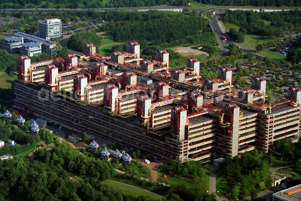 Aachen from the bird's eye view: The University Hospital Aachen is a hospital of maximal level of care and the Hospital of the Rheinisch-Westfälische Technische Hochschule Aachen