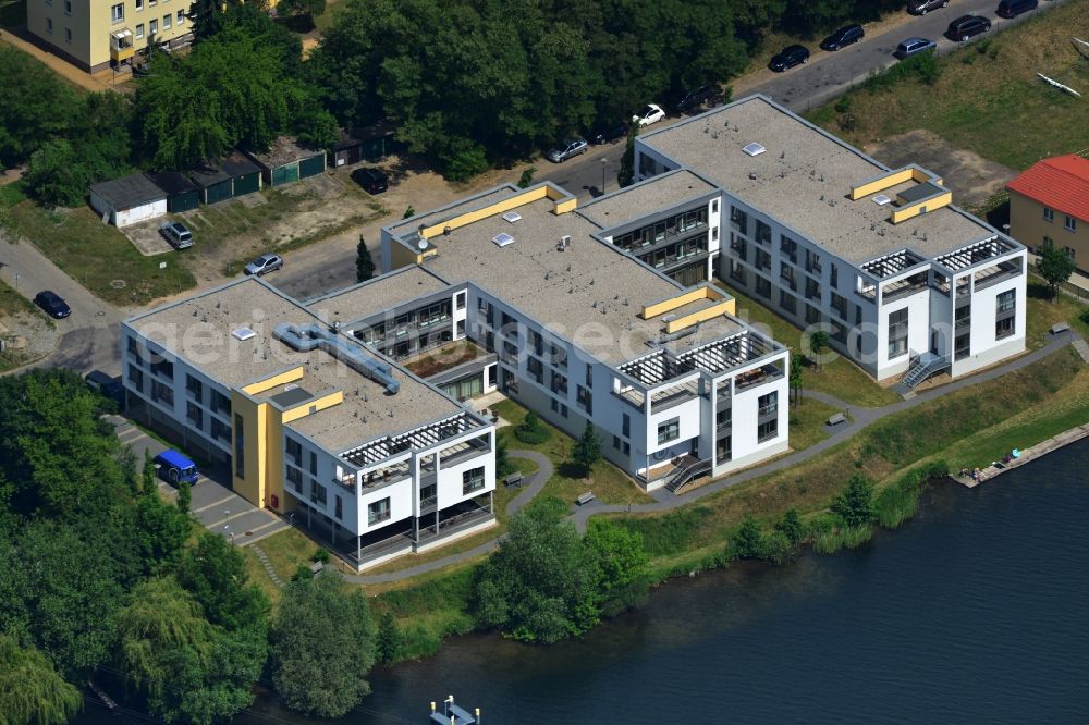 Rüdersdorf from above - Building Haus am Kalksee Immanuel Diakonia GmbH Ruedersdorf in Brandenburg