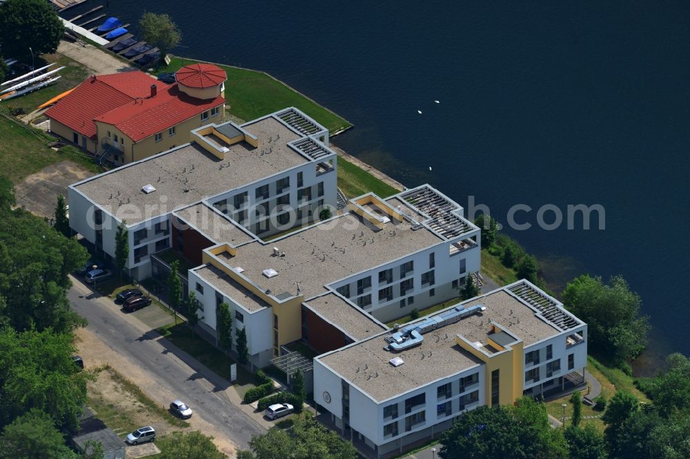 Aerial image Rüdersdorf - Building Haus am Kalksee Immanuel Diakonia GmbH Ruedersdorf in Brandenburg