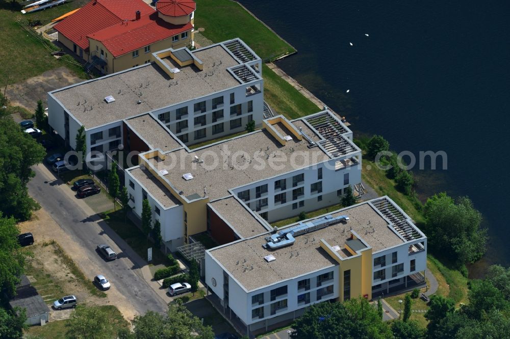 Aerial photograph Rüdersdorf - Building Haus am Kalksee Immanuel Diakonia GmbH Ruedersdorf in Brandenburg