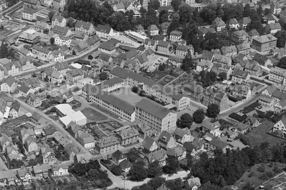 Aerial photograph Biberach an der Riß - Building complex of the university Biberach in Biberach an der Riss in the state Baden-Wuerttemberg, Germany