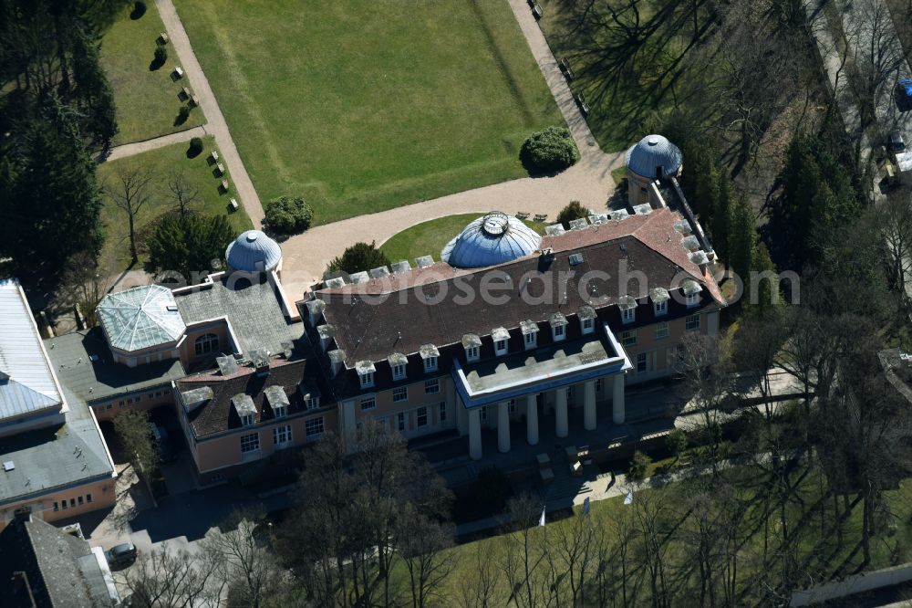 Aerial photograph Berlin - Building complex of the university BSP Business & Law School - Hochschule fuer Management and Recht on street Calandrellistrasse in the district Lankwitz in Berlin, Germany