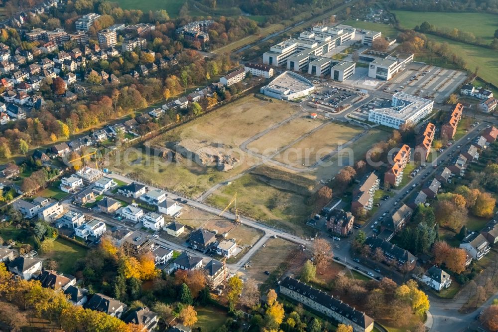 Aerial image Hamm - Building complex of the university Hamm-Lippstadt HSHL in Hamm in the state North Rhine-Westphalia