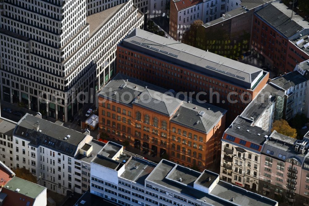 Aerial image Berlin - Complex of the hotel building H10 Berlin Ku'damm in Berlin, Germany