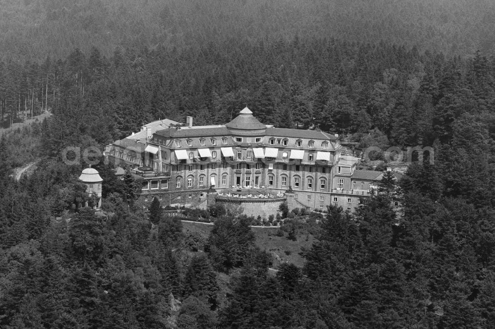 Aerial image Bühl - Complex of the hotel building Buehler Hoehe in Buehl in the state Baden-Wuerttemberg, Germany