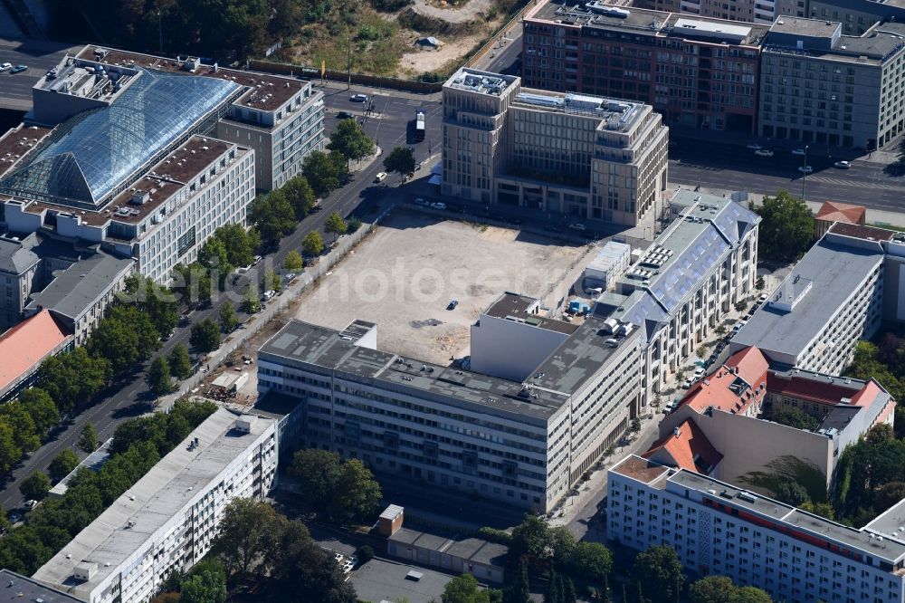 Aerial image Berlin - Complex of the hotel building Capri By Fraser Berlin on Scharrenstrasse in Berlin, Germany