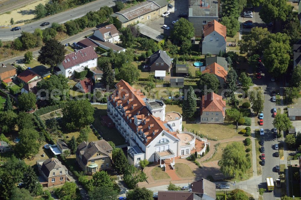 Aerial photograph Berlin - Complex of the hotel building 1a-PARK HOTEL BERLIN Schloss Kaulsdorf in Berlin in Germany