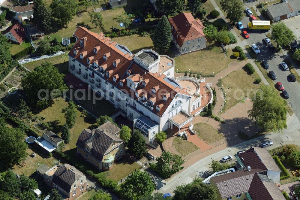 Aerial image Berlin - Complex of the hotel building 1a-PARK HOTEL BERLIN Schloss Kaulsdorf in Berlin in Germany