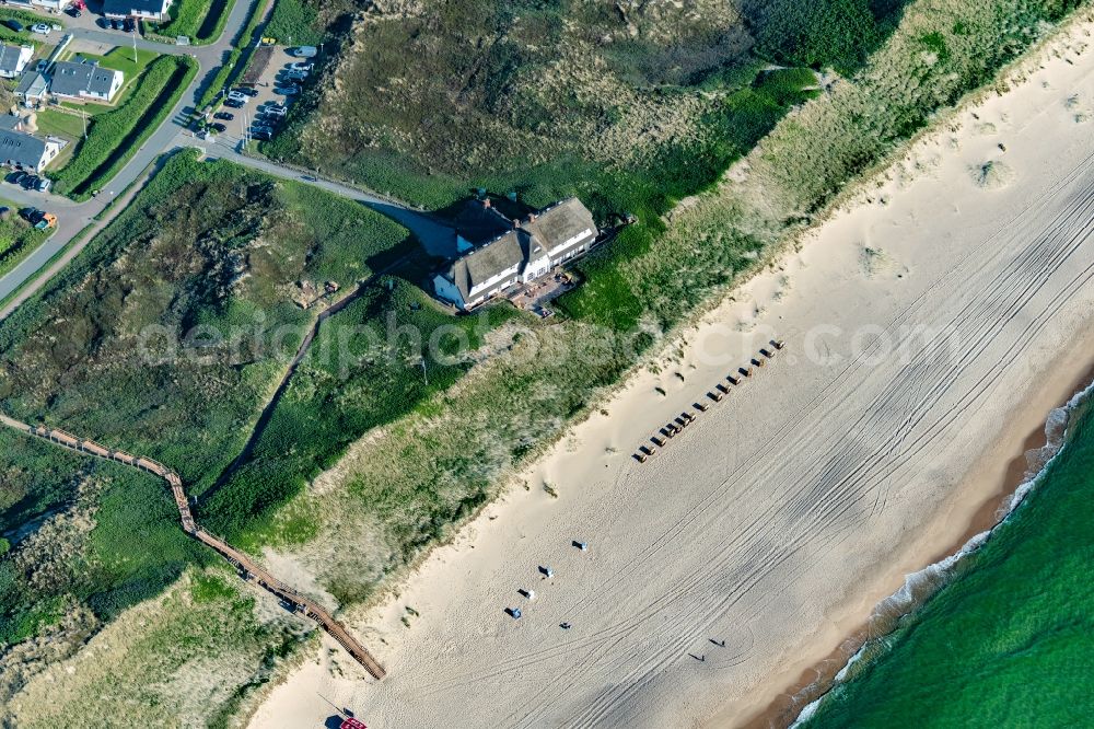 Aerial image Sylt - Complex of the hotel building SOeL`Ring Hof in the district Rantum (Sylt) in Sylt on Island Sylt in the state Schleswig-Holstein, Germany