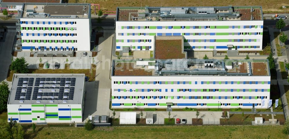 Aerial image Berlin - Building complex of the Institute ifp Institut fuer Produktqualitaet GmbH in Berlin in Germany